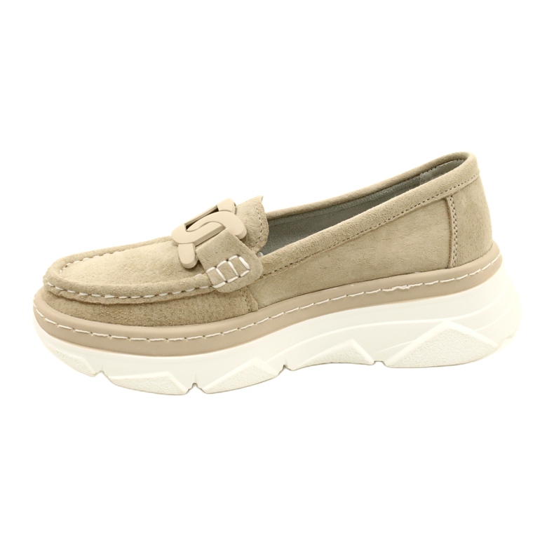 Mocassins en cuir Filippo DP4552/23 beige 2 Mocassins en cuir Filippo DP4552/23 beige 2