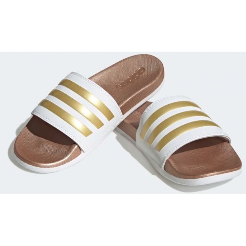 Chaussons adidas Adilette Comfort W H03618 blanc 1
