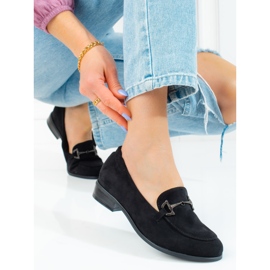 Lords Vinceza daim noir femme le noir 3