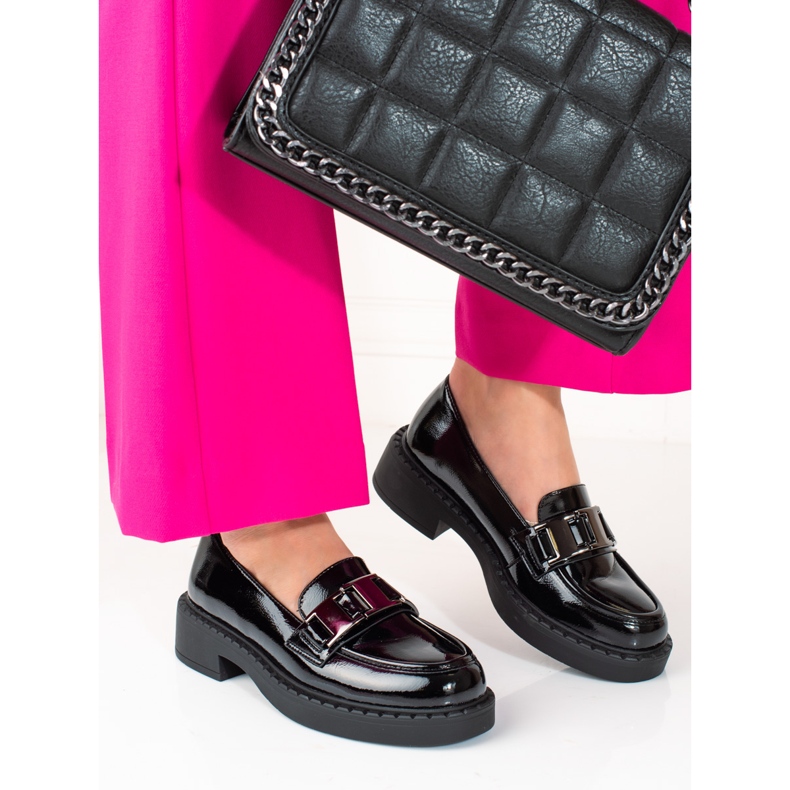 W. Potocki Mocassins femme Potocki noir 2