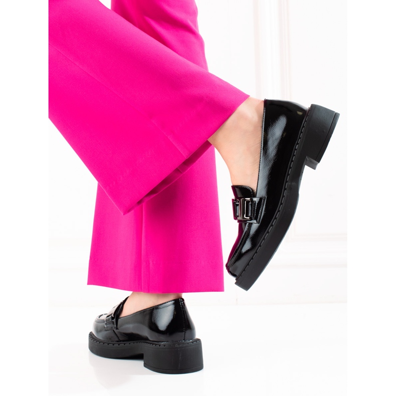 W. Potocki Mocassins femme Potocki noir 1