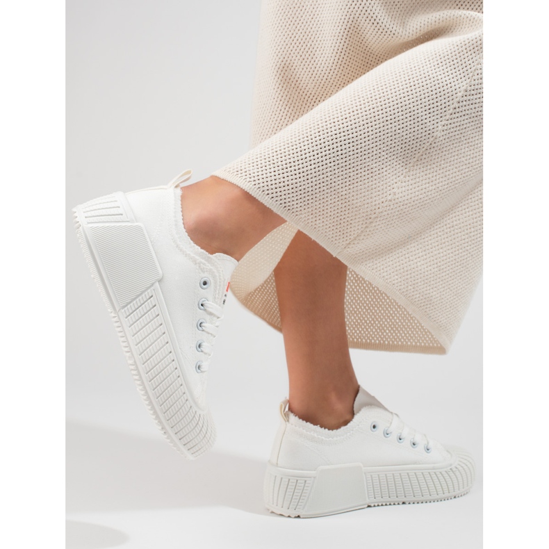 Seastar Baskets basses femme Shelovet blanc blanche 2