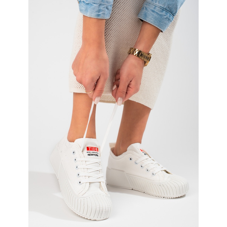 Seastar Baskets basses femme Shelovet blanc blanche 1