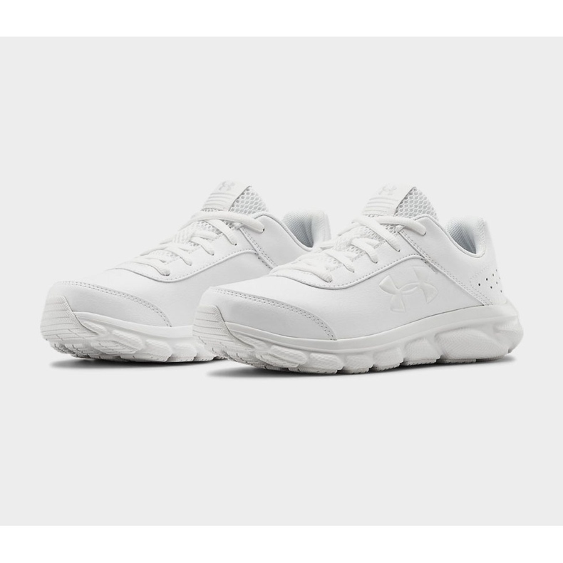 Under Armour Gs Assert 8 Enfants Chaussures 3022697-100 blanche 1
