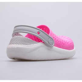 Sabots CROCS Literide Clog Enfants 205964-6QR rose 4