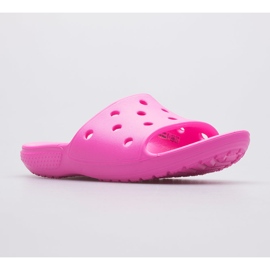 Chaussons CROCS Classic Slide Enfants 206396-6QQ rose 1