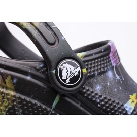 Sabots pour enfants CROCS Classic Clog Kids 206818-001 le noir multicolore 2