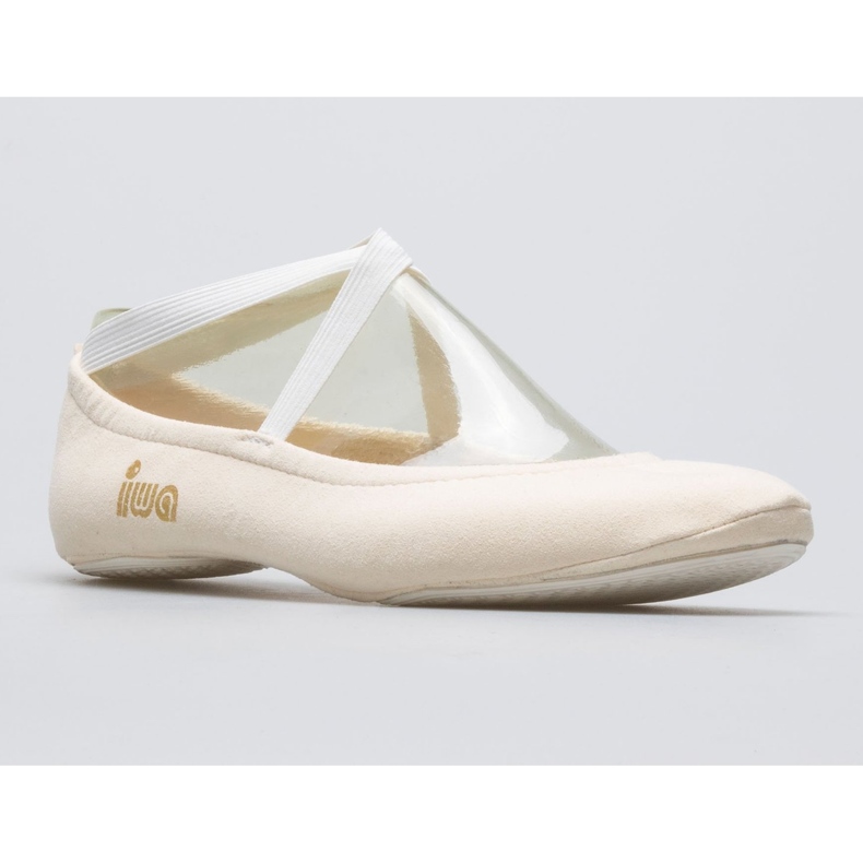 Ballerines de gymnastique IWA 302 crème beige 1 Ballerines de gymnastique IWA 302 crème beige 1