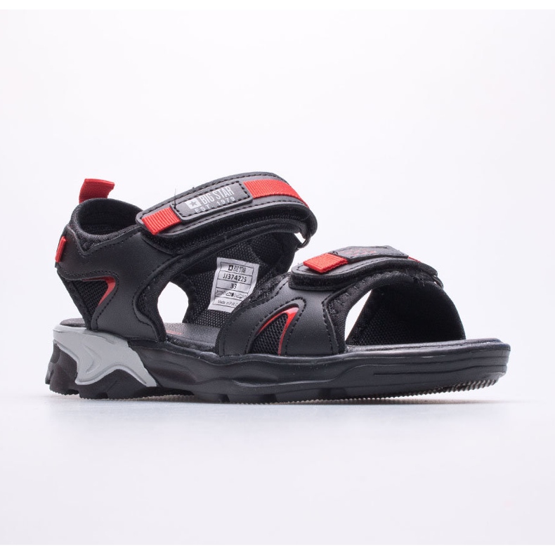 Sandales pour enfants Big Star JJ374225 le noir 1