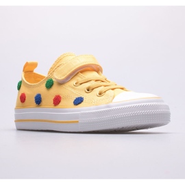 Baskets pour enfants Big Star JJ374056 jaune 1