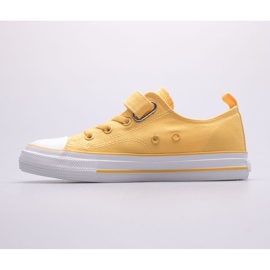 Baskets pour enfants Big Star JJ374056 jaune 5