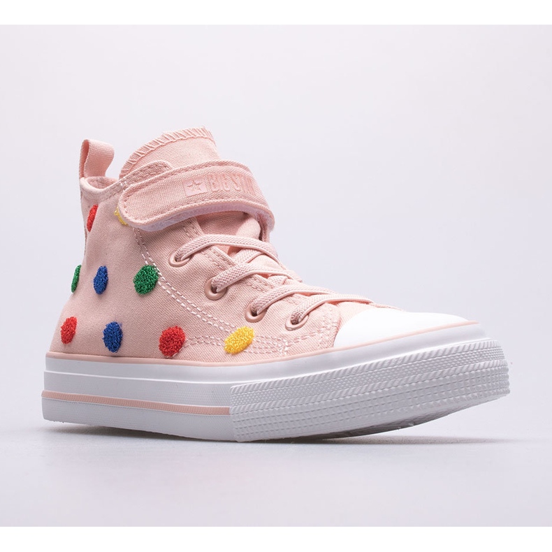 Baskets pour enfants Big Star JJ374060 rose 1