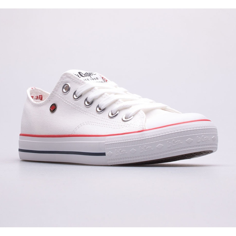 Baskets femme Lee Cooper LCW-22-31-0875L blanche 1 Baskets femme Lee Cooper LCW-22-31-0875L blanche 1