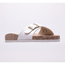 Chaussons femme Lee Cooper LCW-22-35-1169L blanche 1