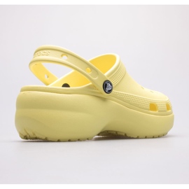 Sabots pour femme Crocs Classic Platform Clog 206750-7HD jaune 4