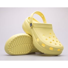 Sabots pour femme Crocs Classic Platform Clog 206750-7HD jaune 8