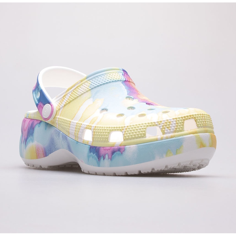Sabots Crocs Graphic Clog Wedge W 207151-94S multicolore 1