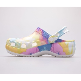 Sabots Crocs Graphic Clog Wedge W 207151-94S multicolore 5