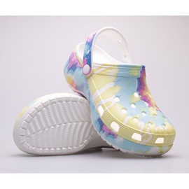 Sabots Crocs Graphic Clog Wedge W 207151-94S multicolore 8