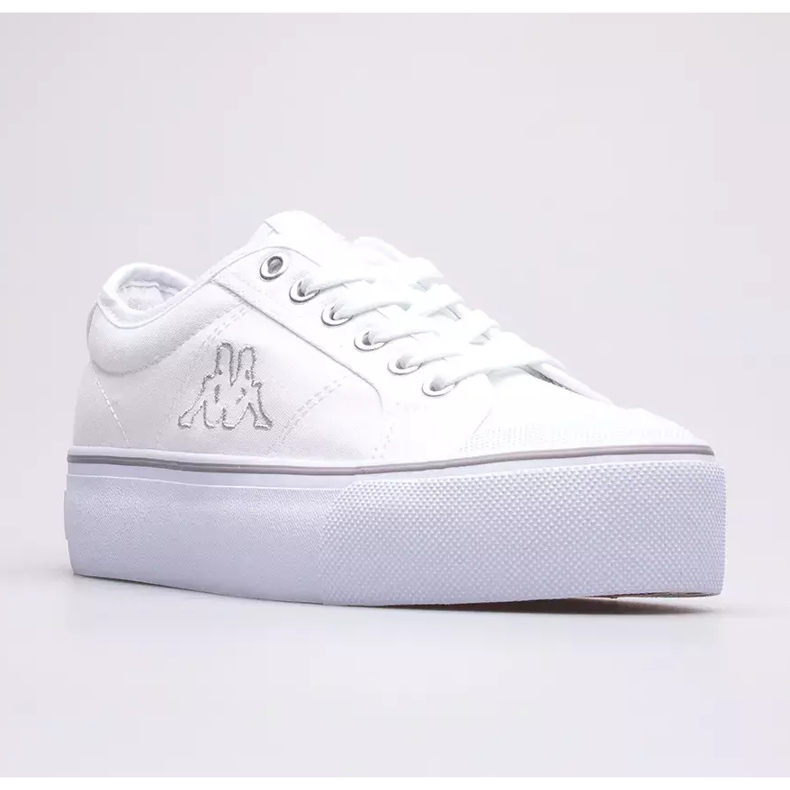 Baskets femme KAPPA Boron Low Pf 243162-1015 blanc 1