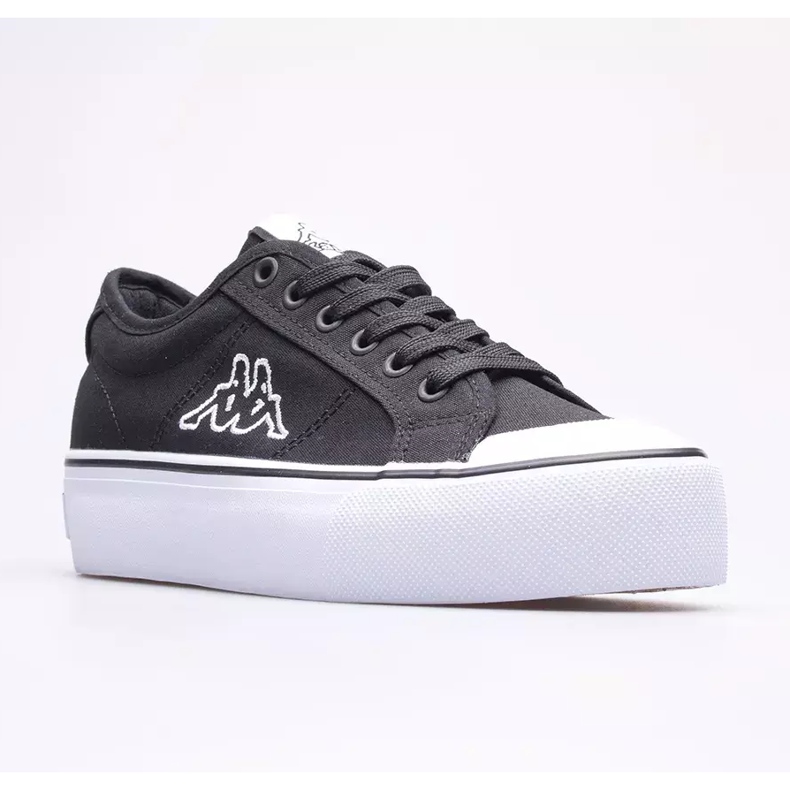 Baskets femme KAPPA Boron Low Pf 243162-1110 noir 1