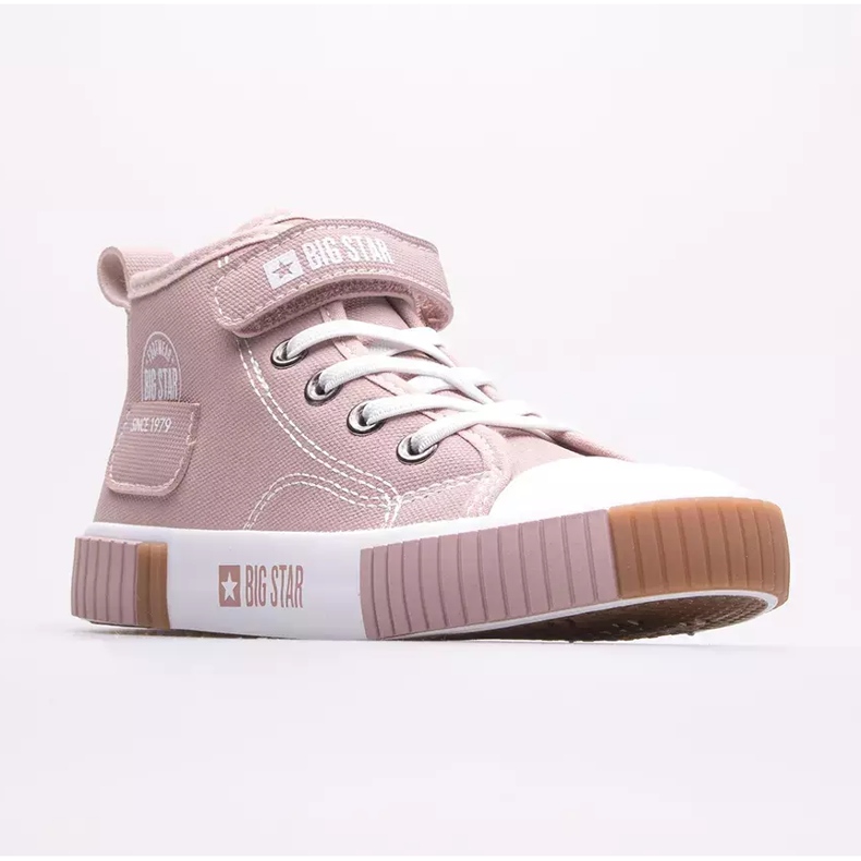 Baskets pour enfants Big Star KK374016 rose 1