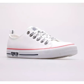 Baskets Big Star KK274095 pour femmes blanche 1