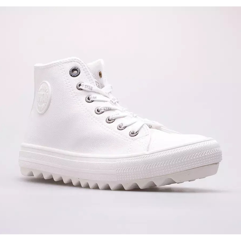 Baskets femme Big Star GG274108 blanc 1