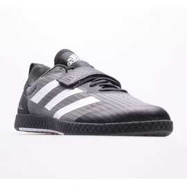 Chaussures d'haltérophilie adidas The Total GW6354 gris 1