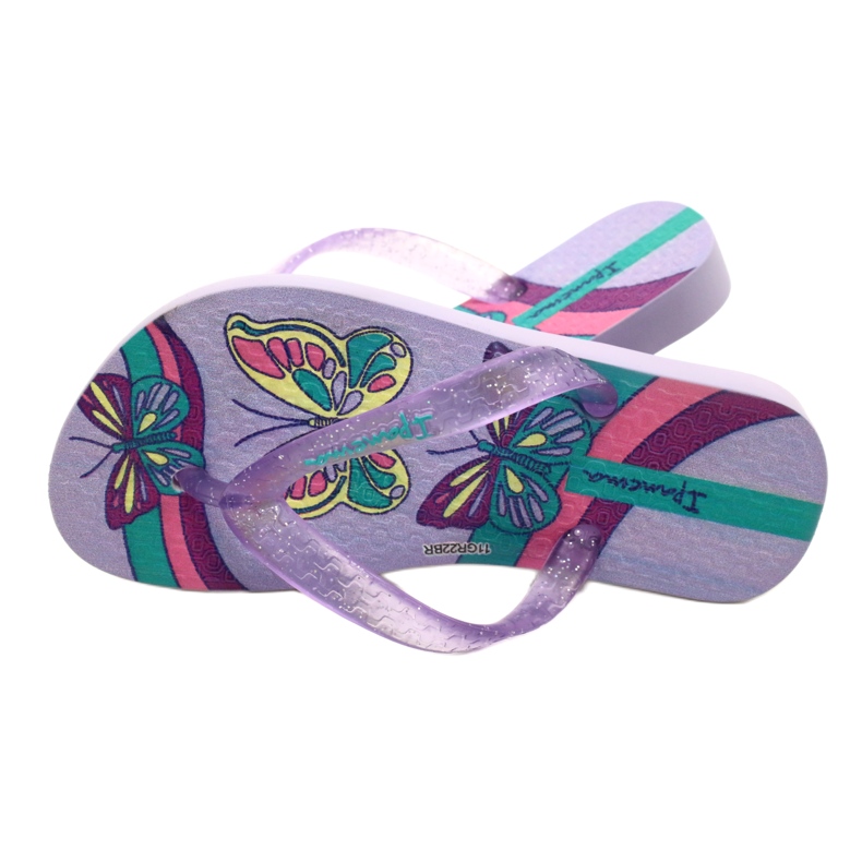 Flip -flops avec une fille ipanema 83348 AI746 Lilac violet 5