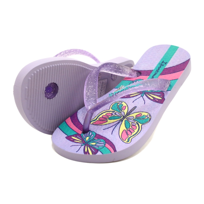 Flip -flops avec une fille ipanema 83348 AI746 Lilac violet 4