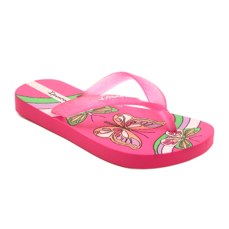 Flip -flops avec une fille ipanema 83348 AI747 Gliter rose 1