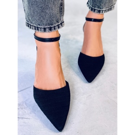 Seastar Escarpins à talons avec ceinture Rossi Black noir 2