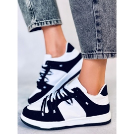 BM Baskets Panda Hart BLANC/NOIR 1