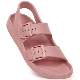 Sandales de sport en mousse pour femme rose Big Star LL274744 1