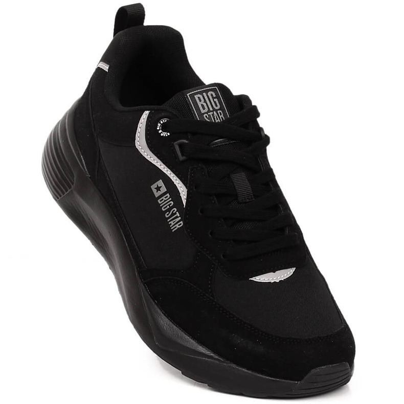 Chaussures de sport pour hommes Big Star LL174236 noires le noir 1