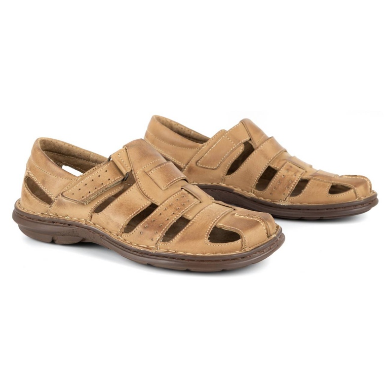 Mario Pala Sandales Homme 467 Beige 2
