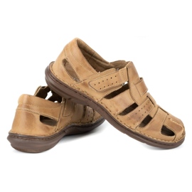 Mario Pala Sandales Homme 467 Beige 3