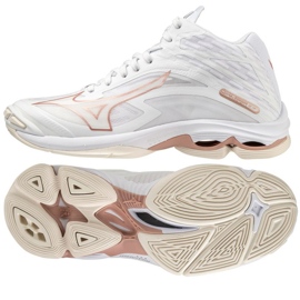 Mizuno Wave Lightning Z7 Mid W V1GC225036 chaussures de volley-ball blanche blanche 1 Mizuno Wave Lightning Z7 Mid W V1GC225036 chaussures de volley-ball blanche blanche 1