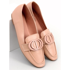 Mocassins à boucle femme Meredith Apricot beige 2
