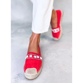BM Espadrilles coquillage orange océan 2