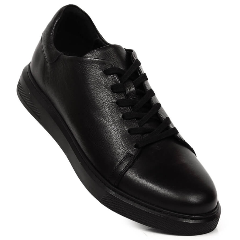 Chaussures de sport homme cuir noir T.Sokolski W22-472 le noir 1 Chaussures de sport homme cuir noir T.Sokolski W22-472 le noir 1