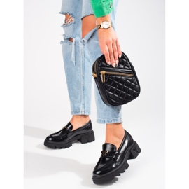 Seastar Mocassins vernis noirs Shelovet, femmes 2