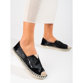Espadrilles femme Shelovet noir 1