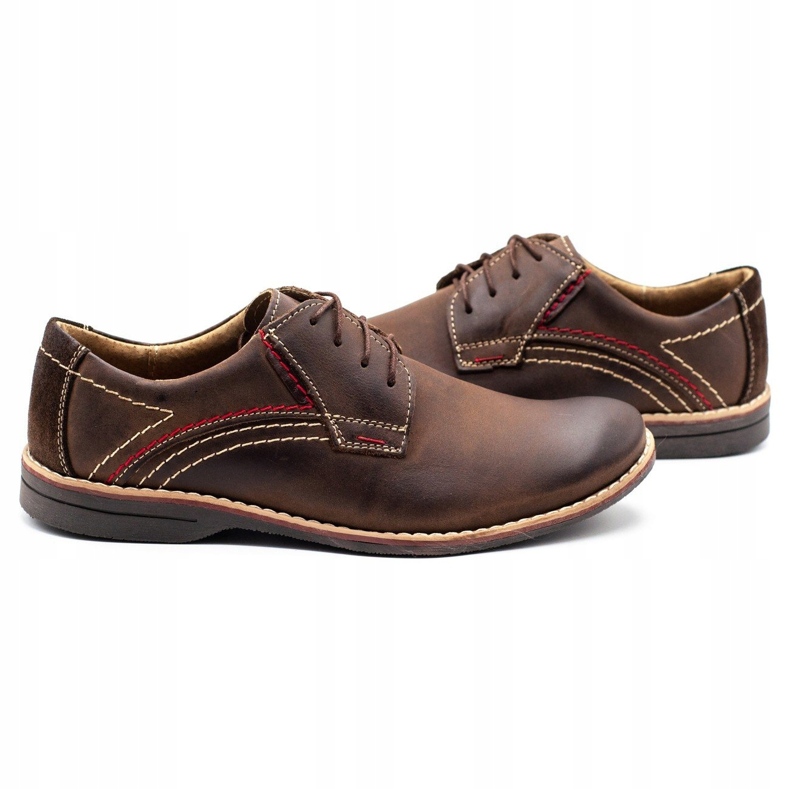 Chaussures homme cuir Olivier 242 marron brun 2 Chaussures homme cuir Olivier 242 marron brun 2