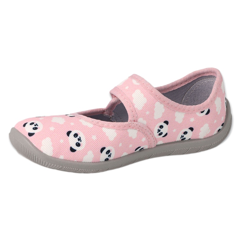 Befado chaussures pour enfants 955X021 blanc rose gris 1