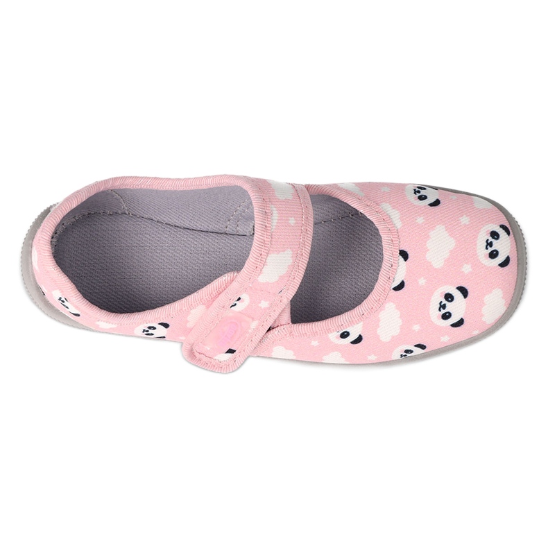Befado chaussures pour enfants 955X021 blanche rose gris 2