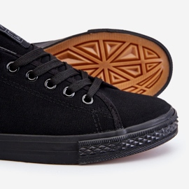 News Baskets classiques à lacets pour femmes Noir Eleya le noir 2