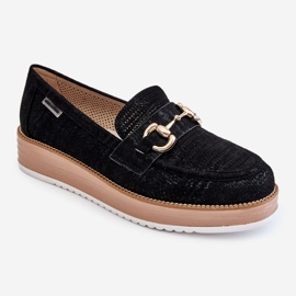 PM1 Mocassins Femme On The Platform Noir Danny le noir 9