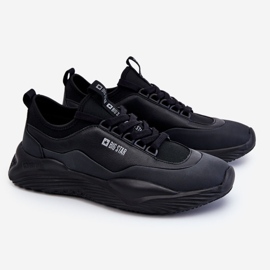 Baskets Homme Memory Foam System Big Star LL174149 Noir le noir 1